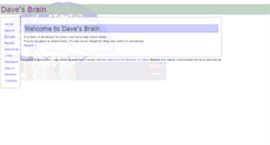 Desktop Screenshot of davekb.com
